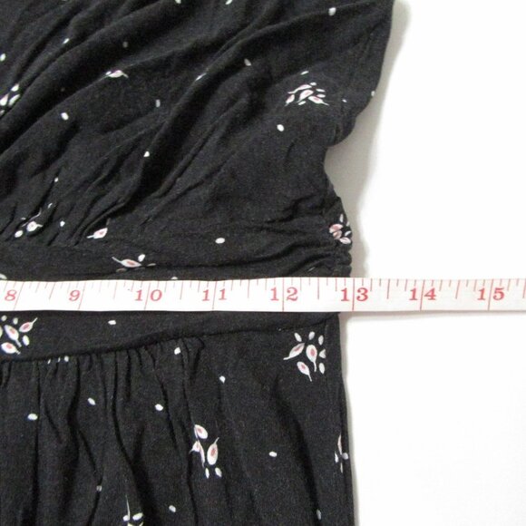 Loft Black V Neck Sleeveless Maxi Dress - Picture 9 of 11